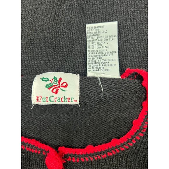 Vintage Nutcracker Christmas Sweater Size L - Picture 5 of 10